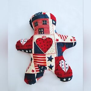 Americana Patchwork Hot/Cold Pack Doll